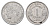 Франция 1 франк 1958 KM 885a алюминий 4673-1126