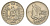 Гватемала 25 сентаво 1988 KM 278.5 медно-никель 4663-824