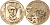 Польша 2 злотых 2010 MW, серия художники Польши, Артур Гротгер (1937-1967) KM 746 нордик  UNC 3457-436
