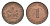 ФРГ 1 пфенниг 1949 F KM A101, J. 376 сталь плакированная медью 4685-344
