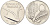 Италия 10 лир 1980 R, плуг KM 93 алюминий    4595-346