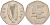Ирландия 50 пенсов 1977 ВАЛЬДШНЕП KM 24 медно-никель 88-635