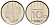 Нидерланды 10 центов 1982 Беатрикс (1980-2013) KM 203 никель    4598-351