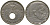 Германия 2 рейхсмарки 1939 A, Гинденбург, символика KM 93 серебро 4571-315