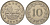 Мальта 10 центов 1972 баржа Великого магистра KM 11 медно-никель 82-544