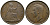 Великобритания 1 пенни 1937 Георг VI (1936-1952) KM 845, Spink 4114 бронза 73-924