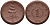 Саксония 1 марка 1921 парусник J. N 55 фарфор 1094-4-43
