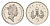 Великобритания 5 пенсов 1991 Елизавета II (1952-2022) KM 937b, Spink 4372 (D4) медно-никель PROOF 3711-1513