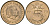 Нидерланды 5 центов 1970 Юлиана (1948-1980) KM 181 бронза 4579-625