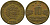 Перу 10 сентимо 1998 LIMA KM 305.2, Schon 104 латунь 4543-716