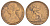 Великобритания 1 пенни 1873 Виктория (1837-1901) KM 749.2, Spink 3955 бронза 109-1244