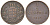Вюртемберг 1/2 крейцера 1842 KM 585 медь 4615-827
