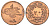 Турция 20 пара 1857 AH 1255, 19, Османская империя KM 668.2 медь 1522-1224