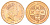 Остров Мэн 2 пенса 1994 KM 208 бронза UNC 4624-337