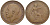 Великобритания 1 пенни 1921 Георг V (1910-1936) KM 810, Spink 4051 бронза 115-215