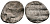Русское Царство денга 1547-1584 Иван IV Васильевич, Московский  монетный двор, 0,34 ГР ГиК №61 серебро 262-1446