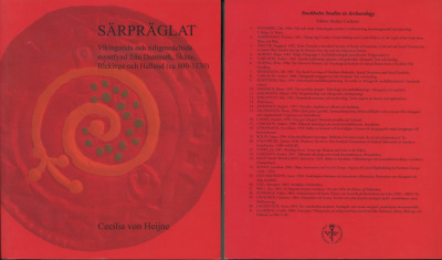 ЦЕЦИЛИЯ ФОН ГЕЙНЕ МОНЕТЫ ВРЕМЕН ВИКИНГОВ И СРЕДНЕВЕКОВЬЯ: РАЗЛИЧИЯ У НАХОДОК В ДАНИИ, СКОНЕ, БЛЕКИНГЕ И ХАЛЛАНДЕ (800-1130 ГГ) 2004 CECILIA VON HEJIE SARPRAGLAT VIKINGATIDA OCH TIDIGMEDELTIDA MYNTFYND FRAN DANMARK, SKANE, BLEKINGE OCH HALLAND (CA 800-1130