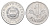 Венгрия 1 форинт 1968 KM 575 алюминий UNC 46-467