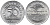 ГЕРМАНИЯ 50 ПФЕННИГОВ 1920 D KM 27, J. 301 алюминий UNC 24-936