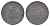 Бенсхайм 50 пфеннигов 1917 Funck 34.4, Men05 1739.5, Men18 2245.5 цинк 4637-1212