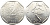 Франция 2 франка 1986 сеятель, тираж 15000 экземпляров KM 942.1, LE FRANC 272.10 никель UNC 1526-1343