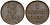 Ганновер 1 пфенниг 1849 B, Эрнст Август (1837-1851) KM 201.1, AKS 129, J. 74 медь 4608-1038