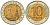 СССР 10 рублей 1991 ЛМД, ГКЧП KM 295, Федорин 15 биметалл 4132-1257
