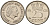 Нидерланды 25 центов 1963 Юлиана (1949-1980) KM 183 никель    4598-419