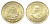 ЮАР 1/2 цента 1961 Ян ван Рибек KM 56 латунь UNC 92-1155