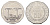 Мадагаскар 50 ариари 1996 год-тип KM 25.1 нержавеющая сталь UNC 4661-1222