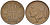 БЕЛЬГИЯ 50 САНТИМОВ 1959 BELGIQUE KM 148.1 бронза 96-623