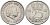 Нидерланды 25 центов 1957 Юлиана (1949-1980) KM 183 никель 96-136