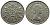 Великобритания 2 шиллинга (флорин) 1957 Елизавета II (1952-2022) KM 906, Spink 4146 медно-никель 4382-135