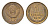 СССР 1 копейка 1976 Y 126a латунь 4684-461