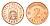 Латвия 2 сантима 2009 KM 21 сталь плакированная медью UNC 4689-952