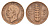 Италия 5 чентезимо 1921 R, Виктор Эммануил III (1900-1946) KM 59 медь 4658-753