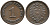 ГЕРМАНИЯ 1 ПФЕННИГ 1875 С, СТАРОГЕРБОВКА KM 1, J. 1 медь 100-629