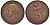 Великобритания 1 пенни 1936 Георг V (1910-1936) KM 838, Spink 4055 бронза 4131-425