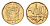 ЮАР 10 центов 1997 герб, цветок алоэ KM 161 сталь плакированная бронзой UNC 4694-737