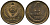 СССР 1 копейка 1991 ЛМД, буква "Л" KM 126а, Федорин 181 латунь аUNC 188-1022