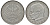 ФРГ 2 марки 1960 J, Макс Планк KM 116, J. 392 медно-никель плакированный никелем 4681-711