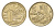 Испания 5 песет 1997 Балеарские острова KM 981 алюминиевая бронза 4632-347
