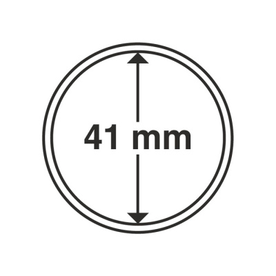 Капсулы круглые – 41 мм, упаковка 10 шт. Leuchtturm. 334928