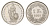 Швейцария 1 франк 2008 KM 24a медно-никель UNC 4556-742