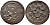 Швеция 1/6 эре 1668 Карл XI (1660-1697) KM 254 медь 4395-1116