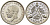 Великобритания 3 пенса 1927 Георг V (1910-1936), четвертый выпуск, тираж 15000 экземпляров KM 831, Spink 4042 серебро  PROOF 00-000-00