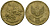 Индонезия 100 рупий 1995 гонки на быках KM 53 алюминиевая бронза 4138-1244