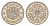 Дания 1 крона 1993 Маргрете II (1972-2024) KM 873 медно-никель aUNC 201-864