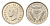 ЮАР 3 пенса 1952 Георг VI (1936-1952) KM 35.2 серебро 4549-1035