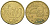 Испания 10 евроцентов 2001 M KM 1043 нордик 4580-351